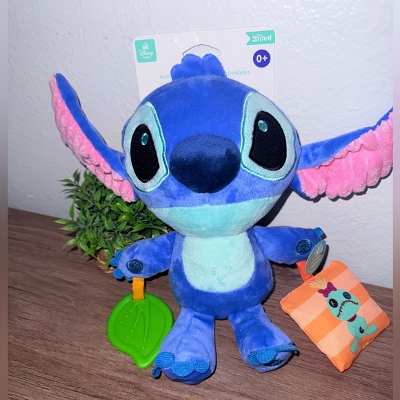 Disney Other - Disney Blue and Pink Stitch Plush Toy